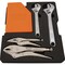 Dynamic 6Pcs Hex Key, Locking Pliers & Adjstbl Wrench Set W/ Foam Tool Orgnzr D105104 - alternate 3